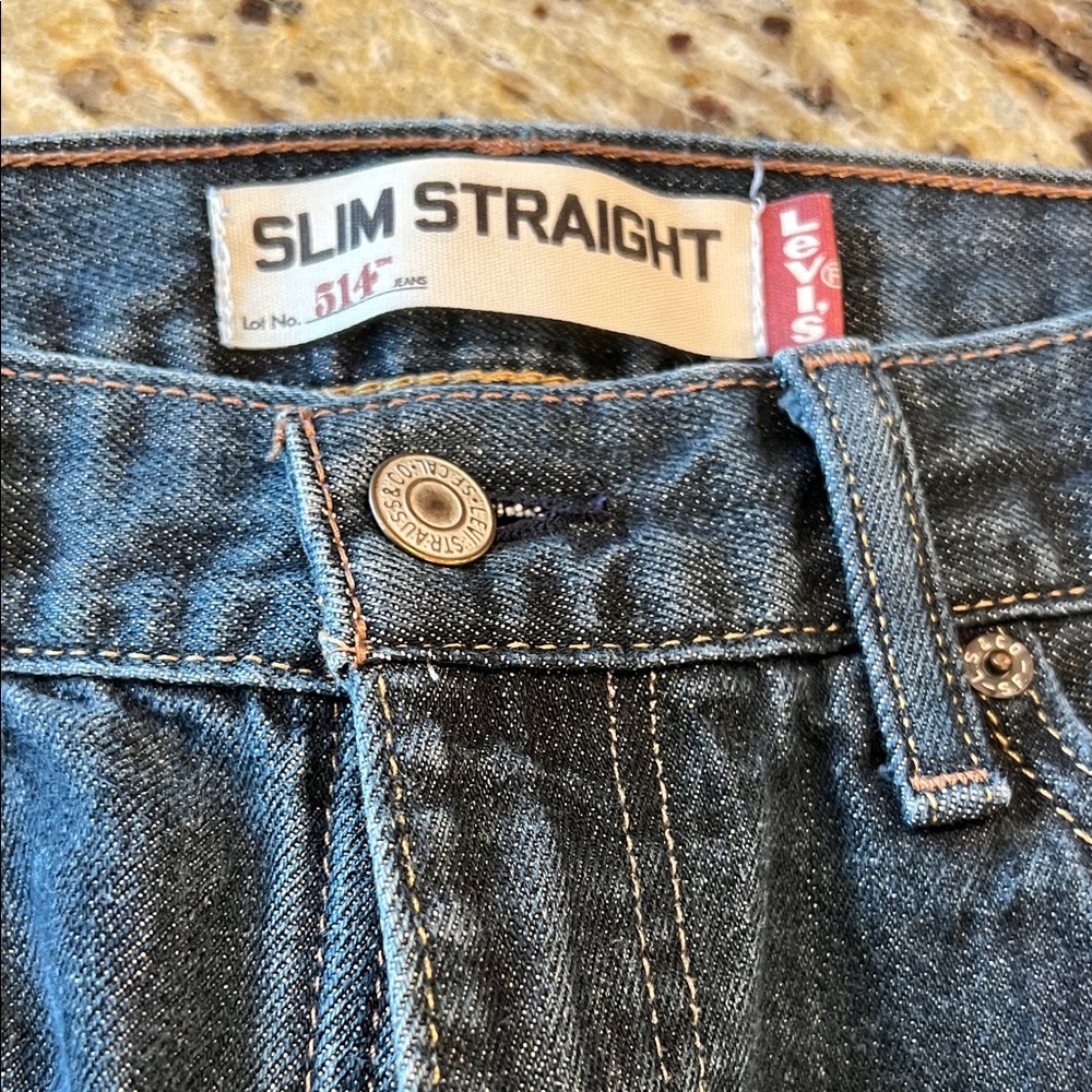 Levi's 514 Slim Straight Men's Jeans - Dark Blue